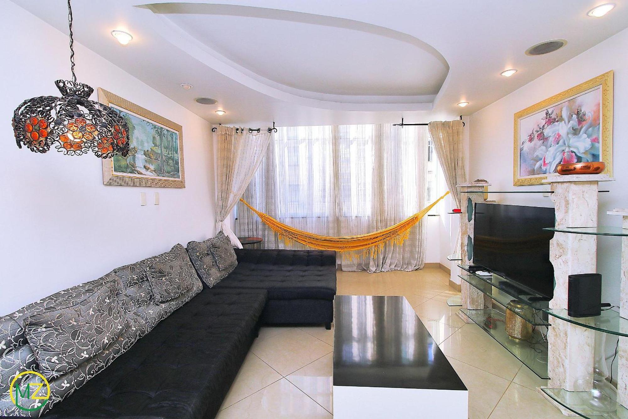 Amplo 2 Quartos Na Do Leme 7 Pessoas Apartment *